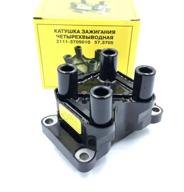 Котушка запалювання ВАЗ-2110 нового зразку (1,6 - 8 клап) (57.3705) 2111-3705010 (вир-во Омега)