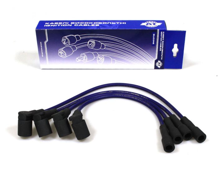 Комплект кабелів високовольтних ВАЗ 2104I, 2107I, 2121I SILICONE ІНЖЕКТОР РОЗПОДІЛЕНИЙ ВПРИСК AT 322N