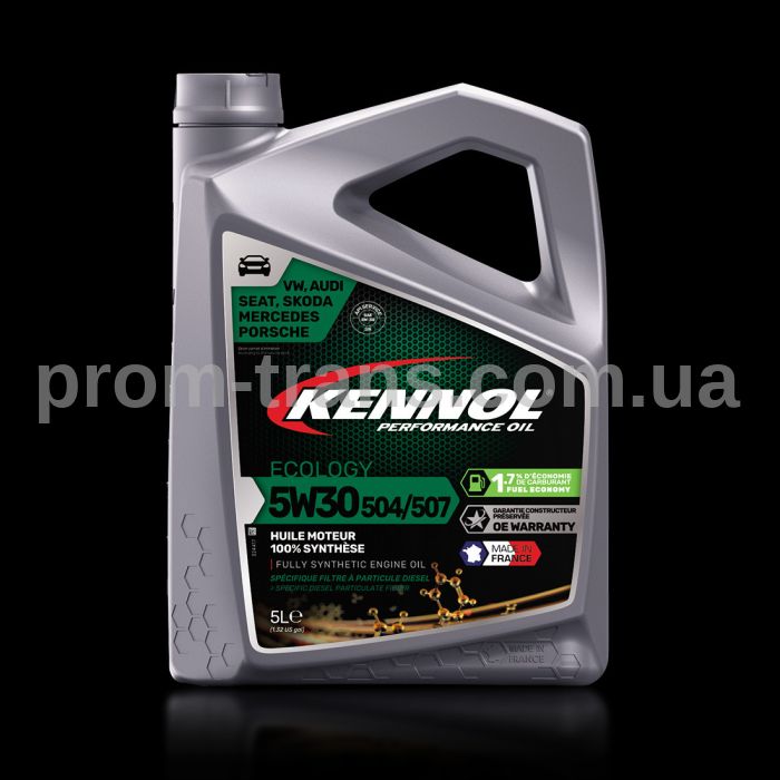 Масло моторное KENNOL ECOLOGY 5WЗ0 504/507 (5L) 193193 (пр-во KENNOL)