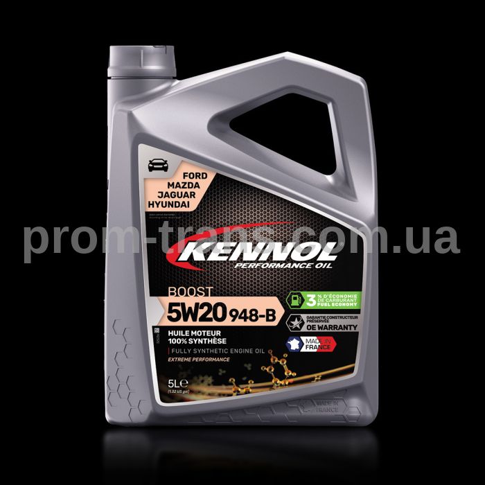 Масло моторное KENNOL BOOST 948-В 5W20 (5L) 193663 (пр-во KENNOL)