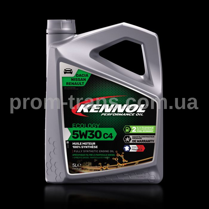 Масло моторное KENNOL ECOLOGY 5WЗ0 C4(5L) RN0720 193133 (пр-во KENNOL)