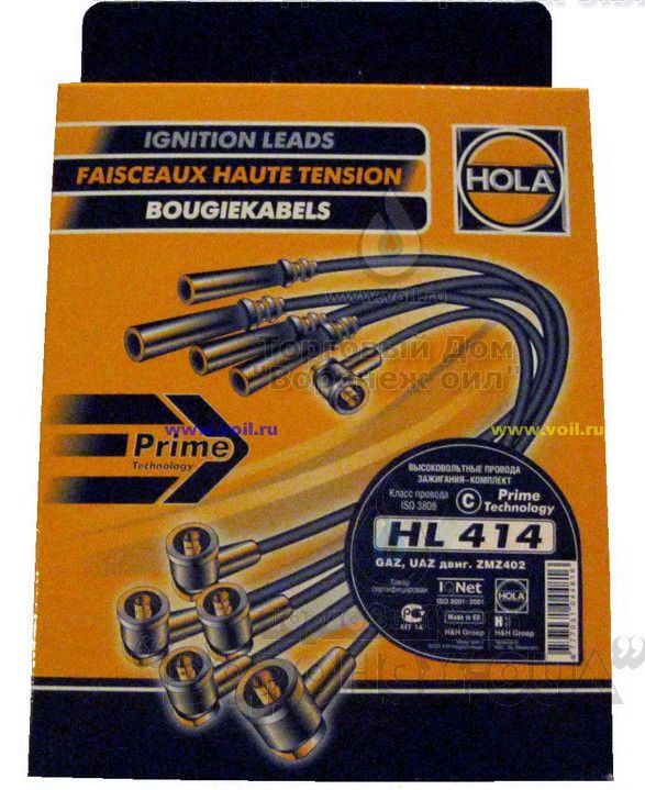 Дроти високовольтні ГАЗ 402 двигун HL414 HOLA