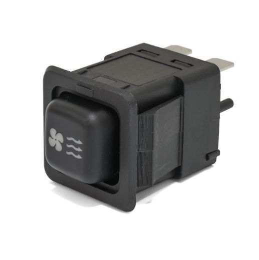 Кнопка вентилятора ГАЗ, ЗІЛ, КамАЗ (4-х контакта) 3842.3710-02.15 (вир-во АВАР)