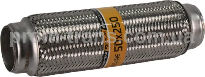 Гофра глушителя Walline 50х250 (3-х слойная, длинный фланец) (пр-во Walline)
