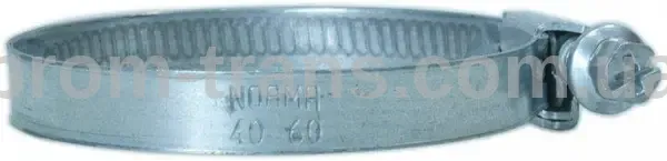 40-60/12С7W1 Хомут червячный оцинкованный NORMA