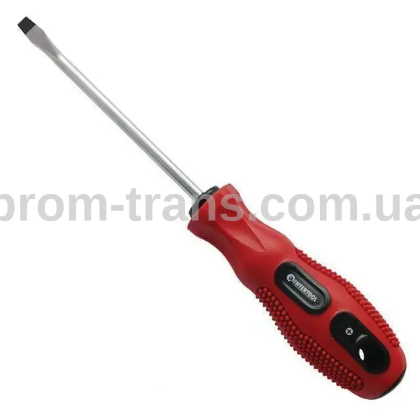 Отвертка шлицевая SL6*200 мм VT-3116 (пр-во INTERTOOL)