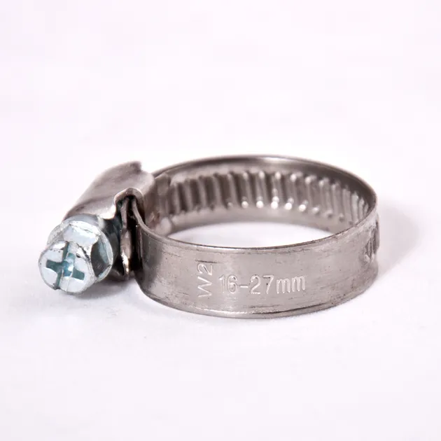 16-27/9,7W2 Хомут черв'ячний нержавіючий