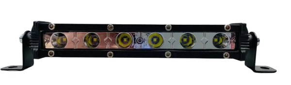 Автомобильный рабочий свет, фара LED прямоугольная 18W (плоская) 2417
