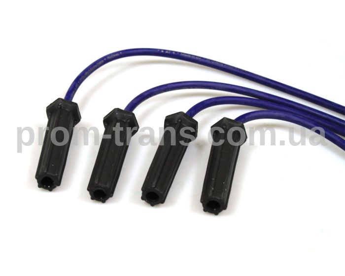 Комплект кабелей высоковольтных DAEWOO LANOS 8V SILICONE БЕЗ МЕТАЛИЧЕСКОГО НАКОНЕЧНИКА (96211948) O.E.: 963 053 87 AT 45N