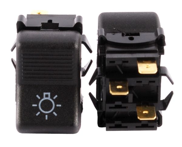 Вимикач зовнішнього освітлення ВАЗ-2105 (клавіша) 3-х контакта ВК343-03.29 (вир-во Автоарматура)