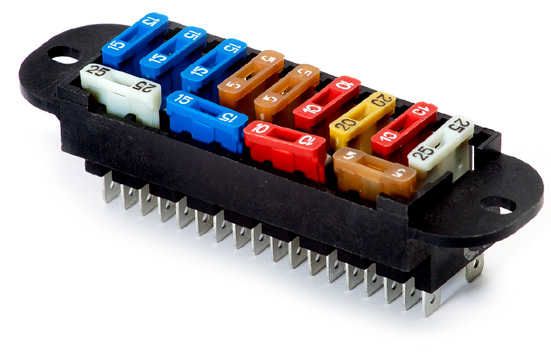 Блок запобіжникі ГАЗ-3110, ГАЗ-31105, ВАЗ-2103, ВАЗ-2106 46.3722 (вир-во АВАР)