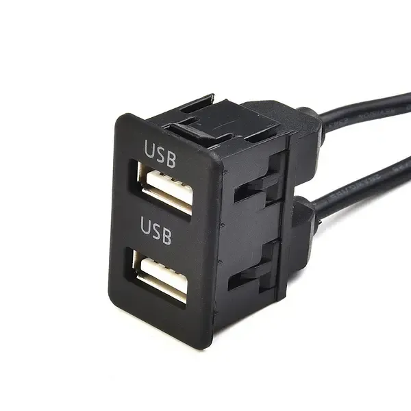 Порт подовжувач USB x2 в автомобіль для панелі приладів [довжина 1,5м]