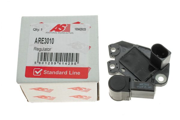 Регулятор напряжения VW Caddy/Golf/Passat/Audi A4 94-15 06B903803B, 028903028E ARE3010 (пр-во  AS-PL)