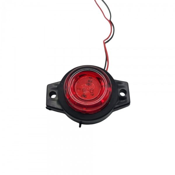 Габаритный фонарь диодный 12-24V 6LED красный DEP-FR0166R (пр-во FORM PLAS)