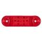 Габаритный фонарь 12-24V 9 LED красный 8 см FR0174 (пр-во FORM PLAS)