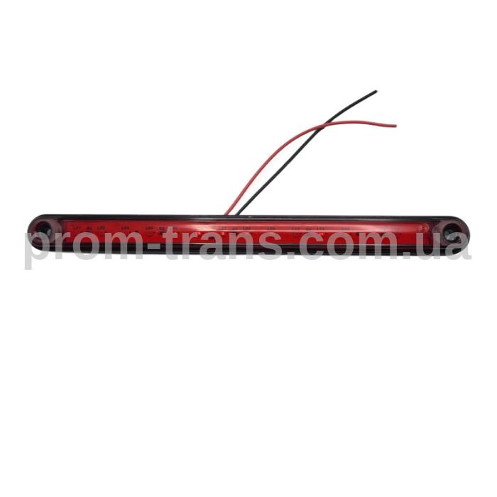 Габаритный фонарь красный 12-24V 15LED DEP-FR0306R (пр-во FORM PLAS)