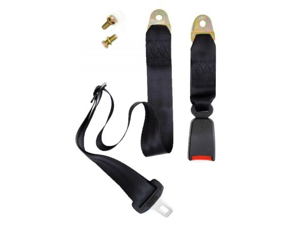 Ремінь безпеки 1 шт (2-точковий) задні (прості) Elegant 100 518