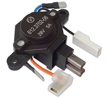 Регулятор напруги КамАЗ, МАЗ (генератор 7762.3701) 612.3702-08 (вир-во Энергомаш)