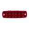 Габаритный фонарь диодный 12-24V 12LED красный DEP-FR0178R (пр-во FORM PLAS)
