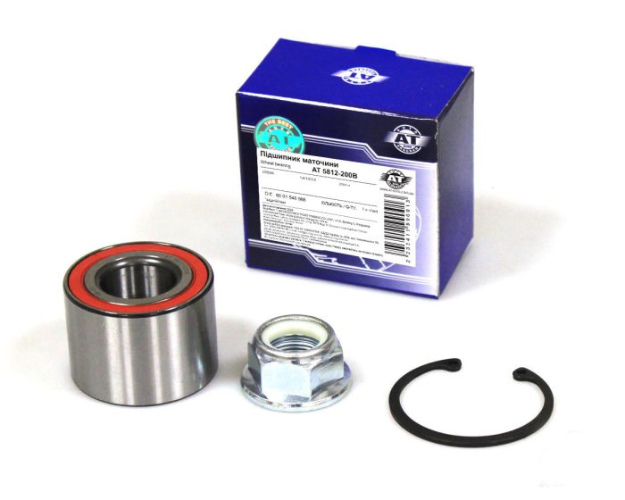 Підшипник маточини заднього колеса к-т Dacia Logan 1.4/1.5/1.6 (60 01 548 986) AT 5812-200B
