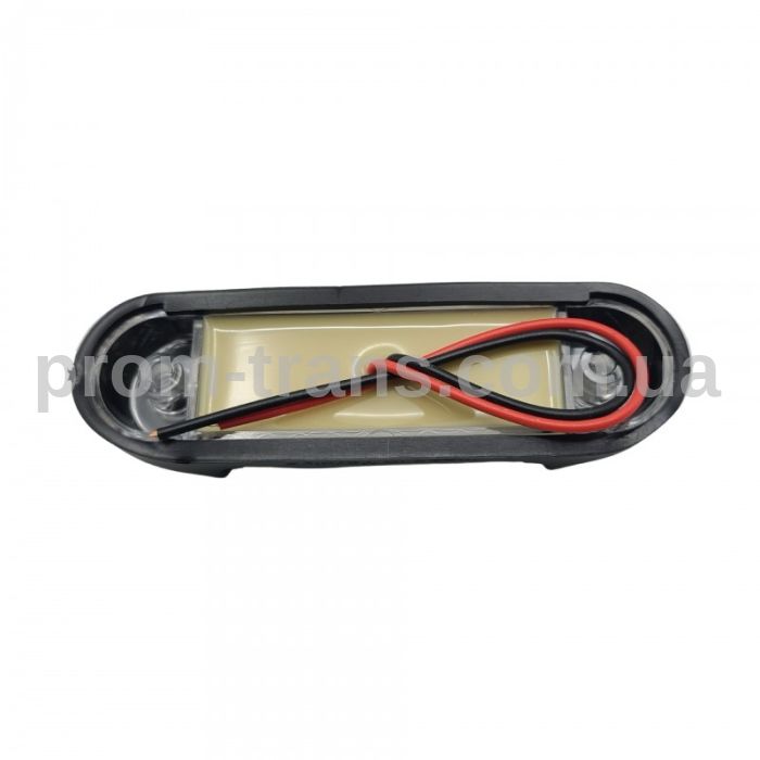 Габаритный фонарь LED 12-24V белый 11см FR0320W (пр-во FORM PLAS)