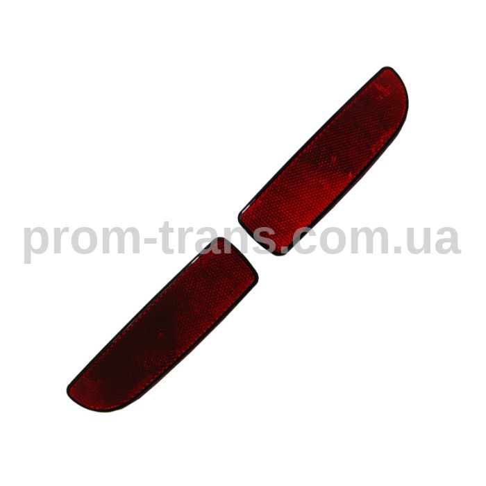 Световозвращатель (катафот) заднего бампера ВАЗ 2170 комплект 2170-3716138 (пр-во ОСВАР) 