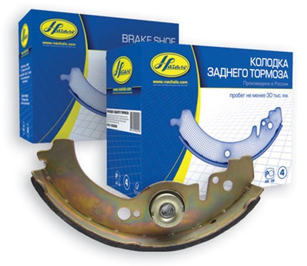 Гальмівна колодка заднього гальма ВАЗ 2103, 06 (Тріал-Спорт) 9034-ТРИС 2103-3502090