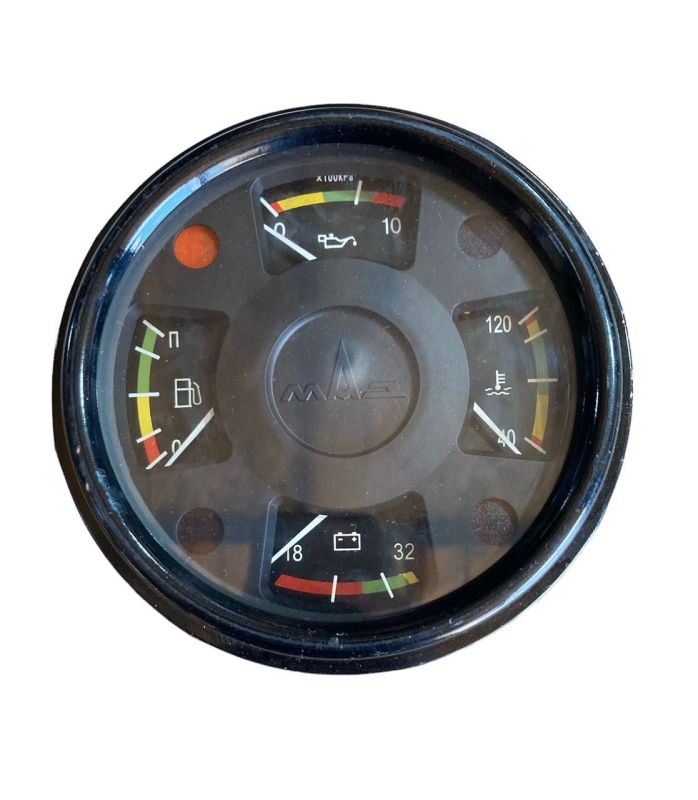 Комбінація приладів КАМАЗ, КАМАЗ-Євро, МАЗ (аналог 281.3801, 283.3801) КД8000-2 (вир-во ВЗЭП)