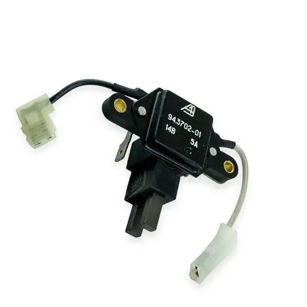 Регулятор напруги ВАЗ 2110 з щітковим вузлом (з генератором 9402.3701-03.) 94.3702 (вир-во КЗАЭ)