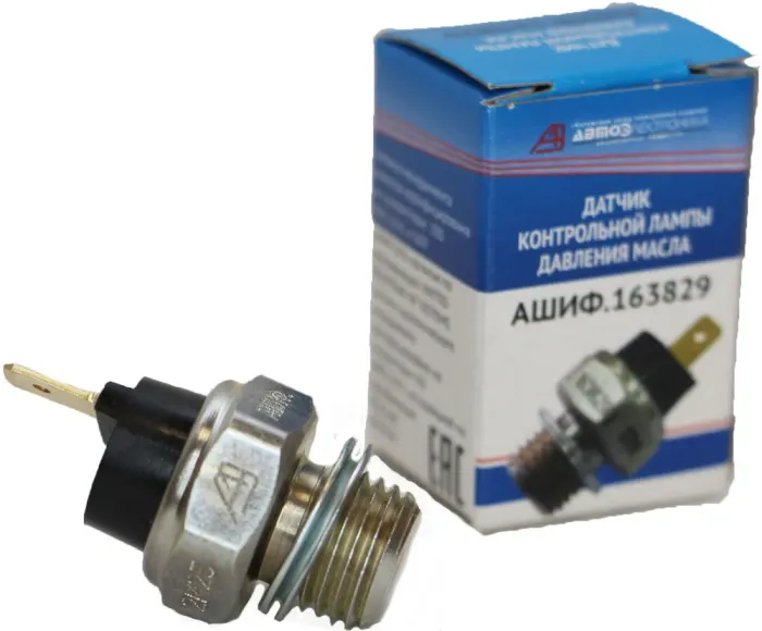 Датчик контрольної лампи тиску мастила ВАЗ 2108-2115, 2170, 21213 АШИФ.163829  (вир-во Автоелектроніка) 