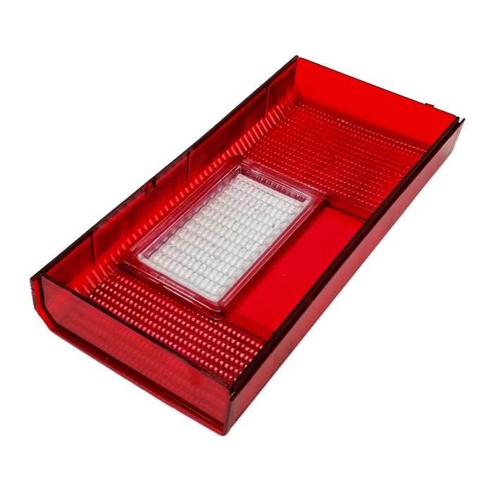 Скло ліхтаря ліве/праве нового зразка (основне) Таврія розсіювач 362.3716-209/363.3716-209 (вир-во АЕА)