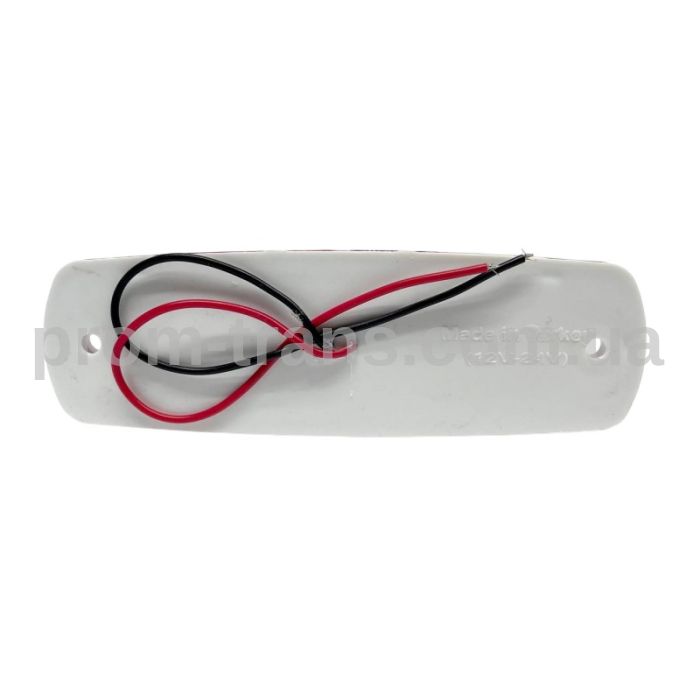 Габаритный фонарь диодный 12-24V 12LED красный DEP-FR0178R (пр-во FORM PLAS)