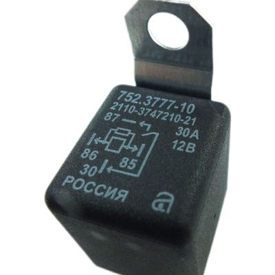 Реле універсальне замикаюче ВАЗ 2108 ,2110, 12, 15, 2170, 2190, МТЗ (4-х контактне) 752.3777-10 аналог (902.3747-10) (вир-во АВАР)