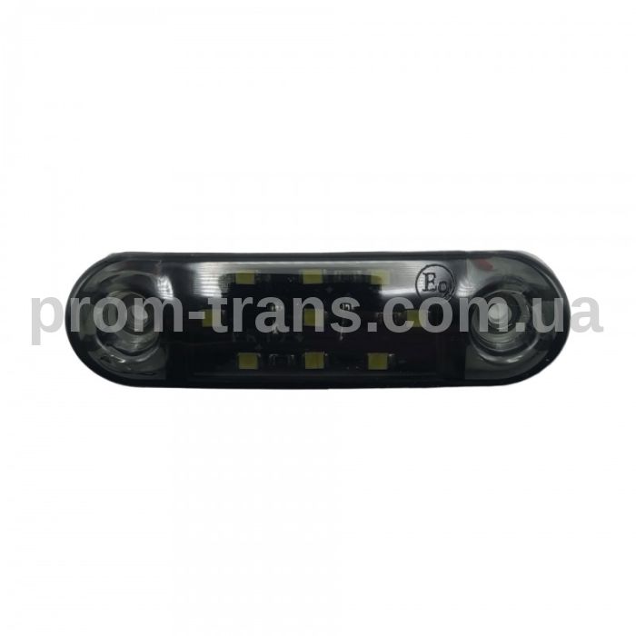 Габаритный фонарь 12-24V 9 LED красный Smoke 8 см FR0174FR (пр-во FORM PLAS)