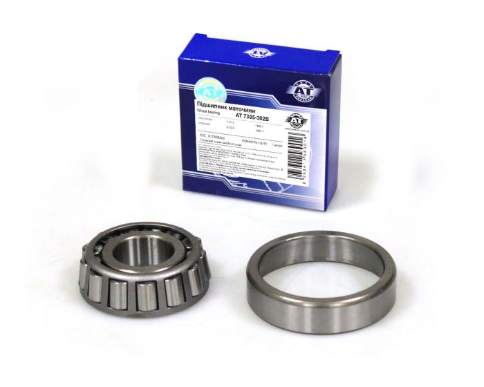 Підшипник маточини переднього колеса ГАЗ 2410,3302 зовнішній (6-7305) AT 7305-302B