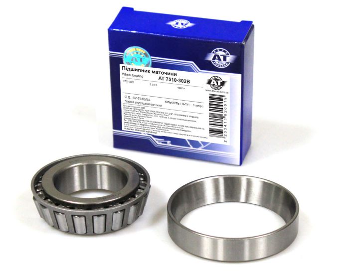Підшипник маточини заднього колеса ГАЗ 3302 внутрішній (5-7510) AT 7510-302B