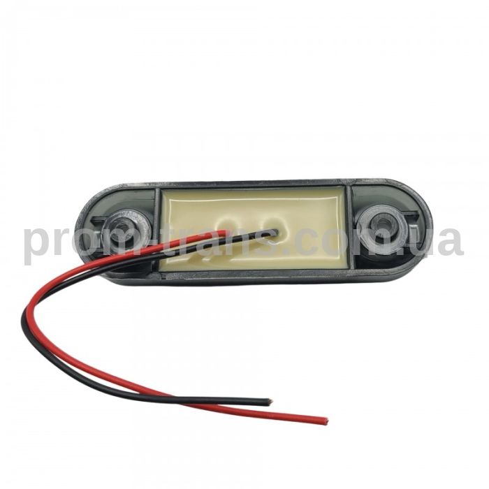Габаритный фонарь 12-24V 9 LED красный Smoke 8 см FR0174FR (пр-во FORM PLAS)