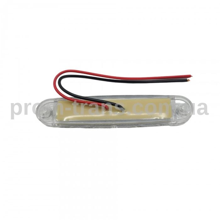 Габаритный фонарь 12-24V 10LED белый DEP-FR0300W (пр-во FORM PLAS)