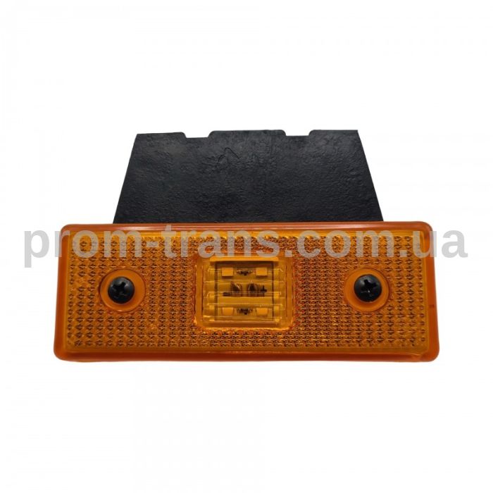 Габаритный фонарь с кронштейном LED 12-24V желтый FR0182 (пр-во FORM PLAS)
