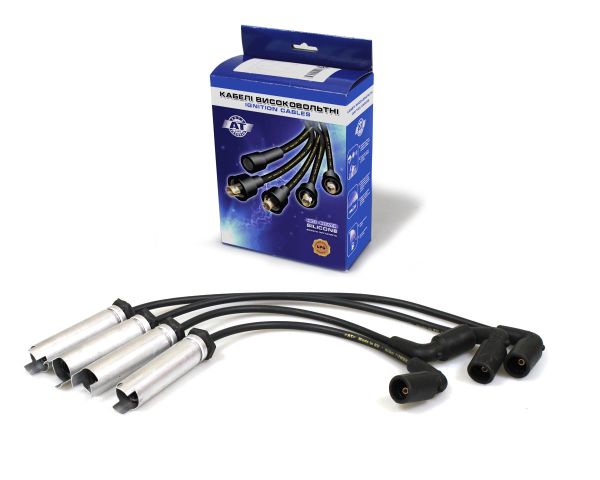Комплект кабелів високовольтних CHEVROLET AVEO 1.5 8V; DAEWOO LANOS HIGH POWER (LPG) (963 053 87) O.E.: 963 053 87 AT 99S