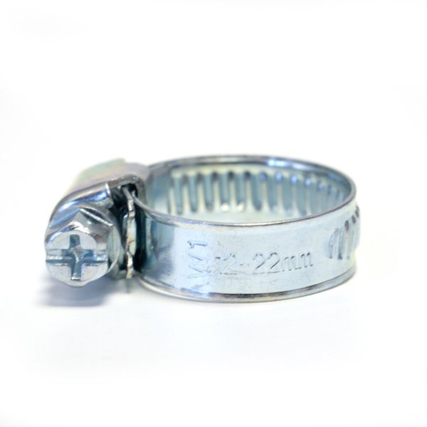 12-22  Хомут черв'ячний оцинкований W1