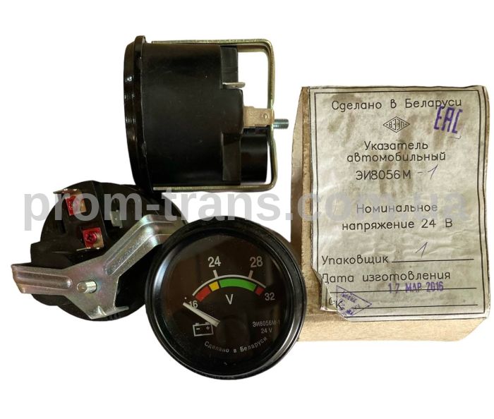 Указатель напряжения КрАЗ, МАЗ, ГАЗ 3309 (аналог 11.3812010) ЭИ8056М-1 (пр-во ВЗЭП)