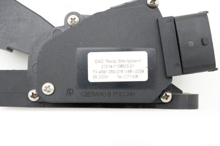 Педаль газу електронна ВАЗ 21214 212141108500-01 (вир-во Рікор)