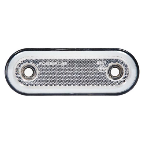Габаритный фонарь белый неон 12-24V FR0294W (пр-во FORM PLAS)