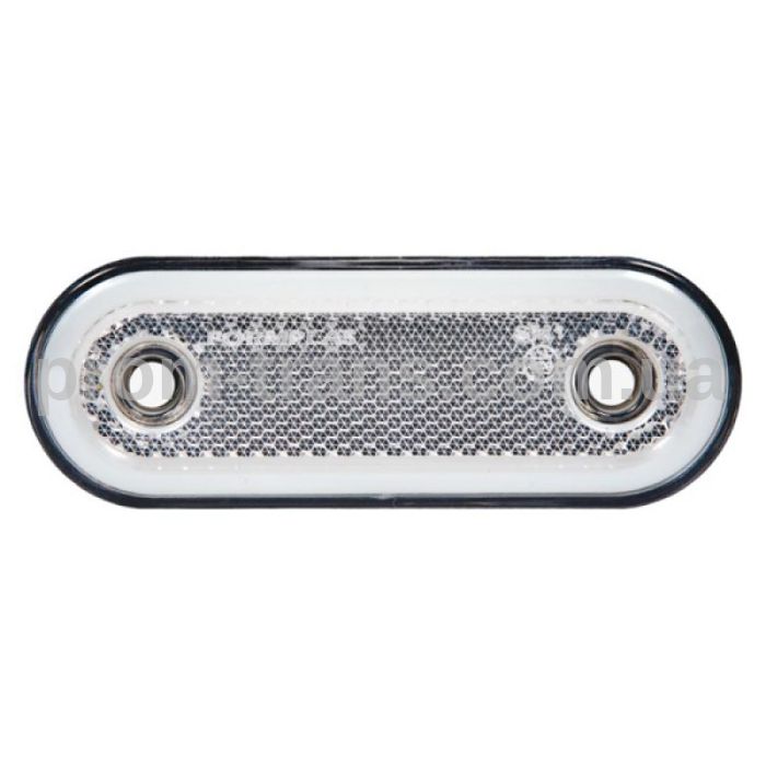 Габаритный фонарь белый неон 12-24V FR0294W (пр-во FORM PLAS)