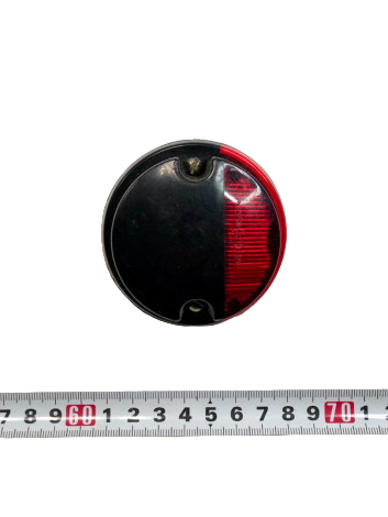 Ліхтар габаритний Богдан, Эталон, КамАЗ задній чорно-червоний 291.3.04.38 (вир-во ОСВАР)