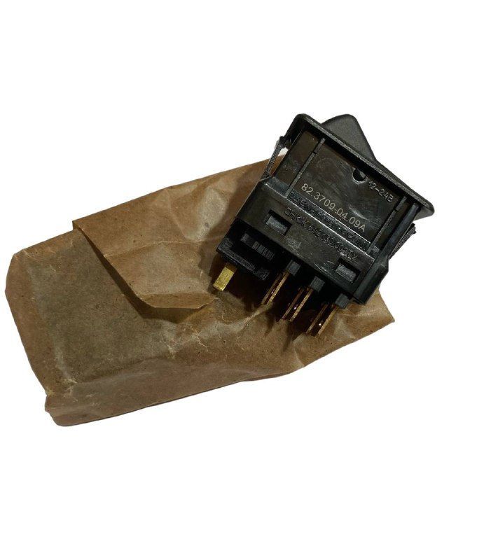 Клавіша вентилятора ГАЗ, ПАЗ 82.3709-04.09 (вир-во Радиодеталь)