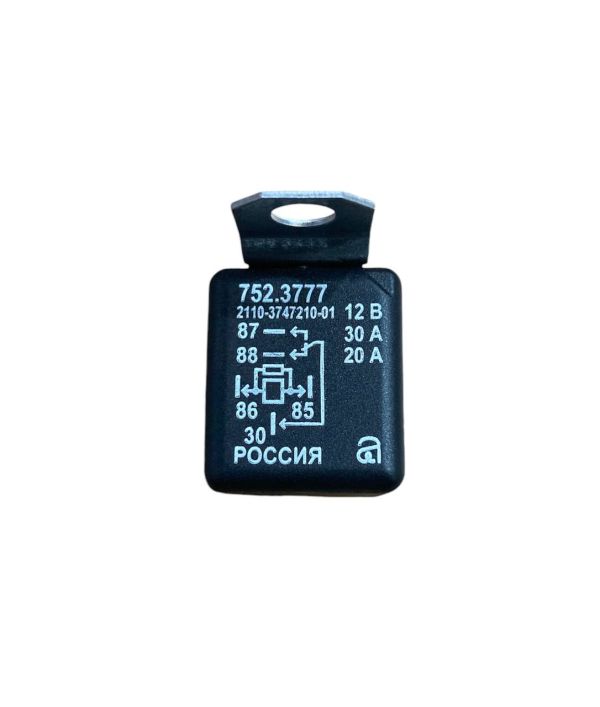 Реле МТЗ 5-ти контактне 12В з кронштейном та резистором 752.3777 (аналог 902.3747) (вир-во АВАР)