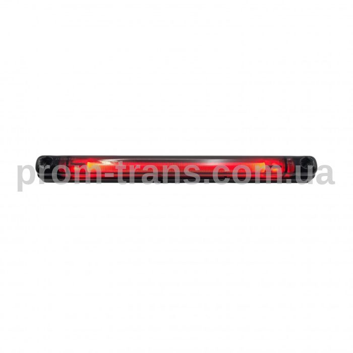 Фонарь габаритный 24 см 12-24V красный неон smoke FR0302FR (пр-во FORM PLAS)