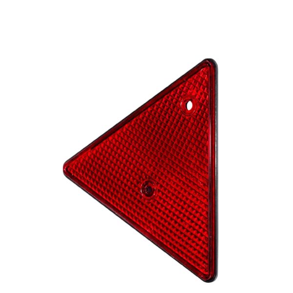Світловідбивач (катафот) червоний КАМАЗ, МАЗ, Трактори трикутний ФП401Б
